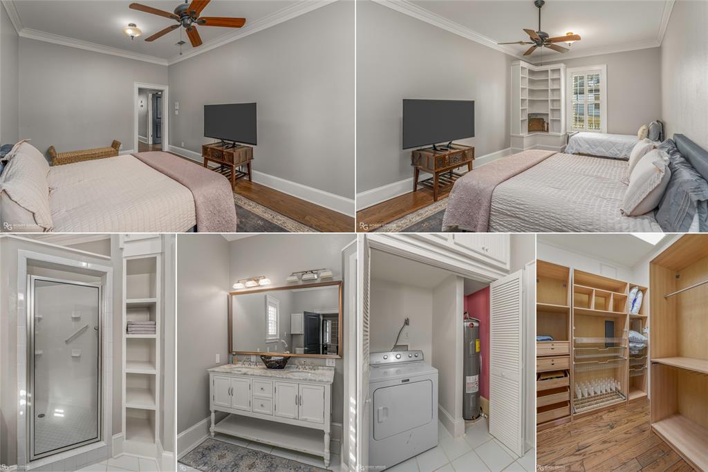 8265 Cornhusker Road Shreveport, LA 71107 - Photo 39 of 39 a bedroom with furniture and a flat screen tv
