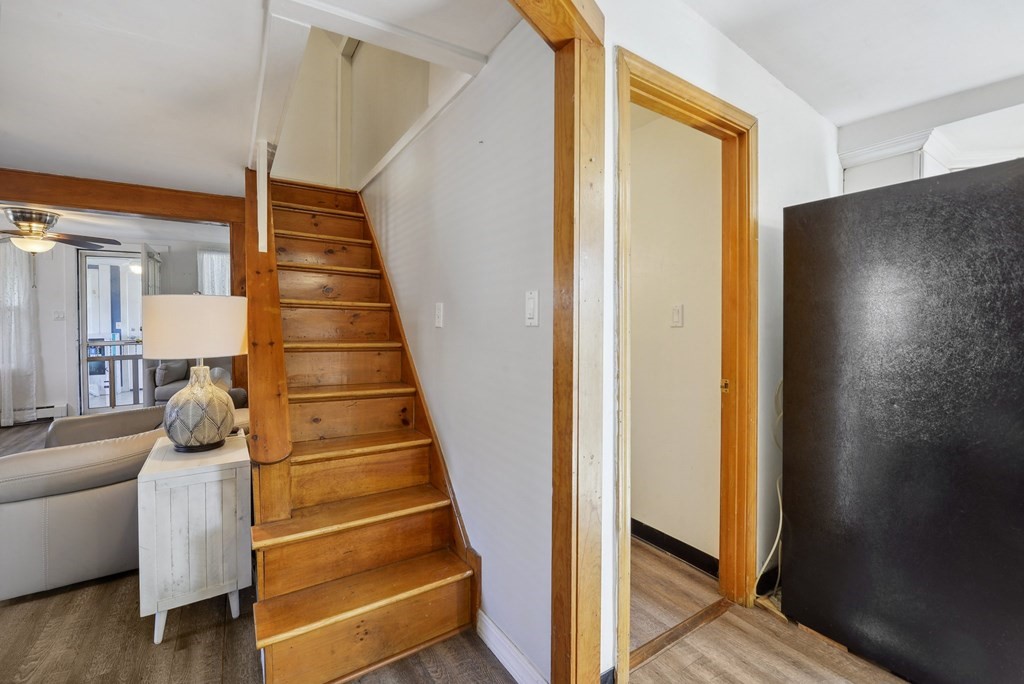 20 13th Street Wareham, MA 02558 - Photo 17 of 30 a view of entryway and hall with wooden floor