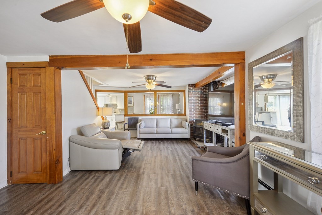 20 13th Street Wareham, MA 02558 - Photo 6 of 30 a living room with furniture and a large window