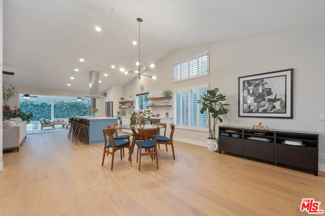 1220 Dincara Road Burbank, CA 91506 - Photo 17 of 33 a view of a dining room with furniture window and outside view