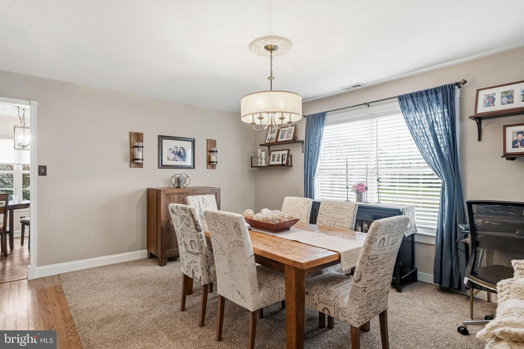 7 Watson Drive Mount Laurel, NJ 08054 - Photo 12 of 42 a view of a dining room with furniture window and wooden floor