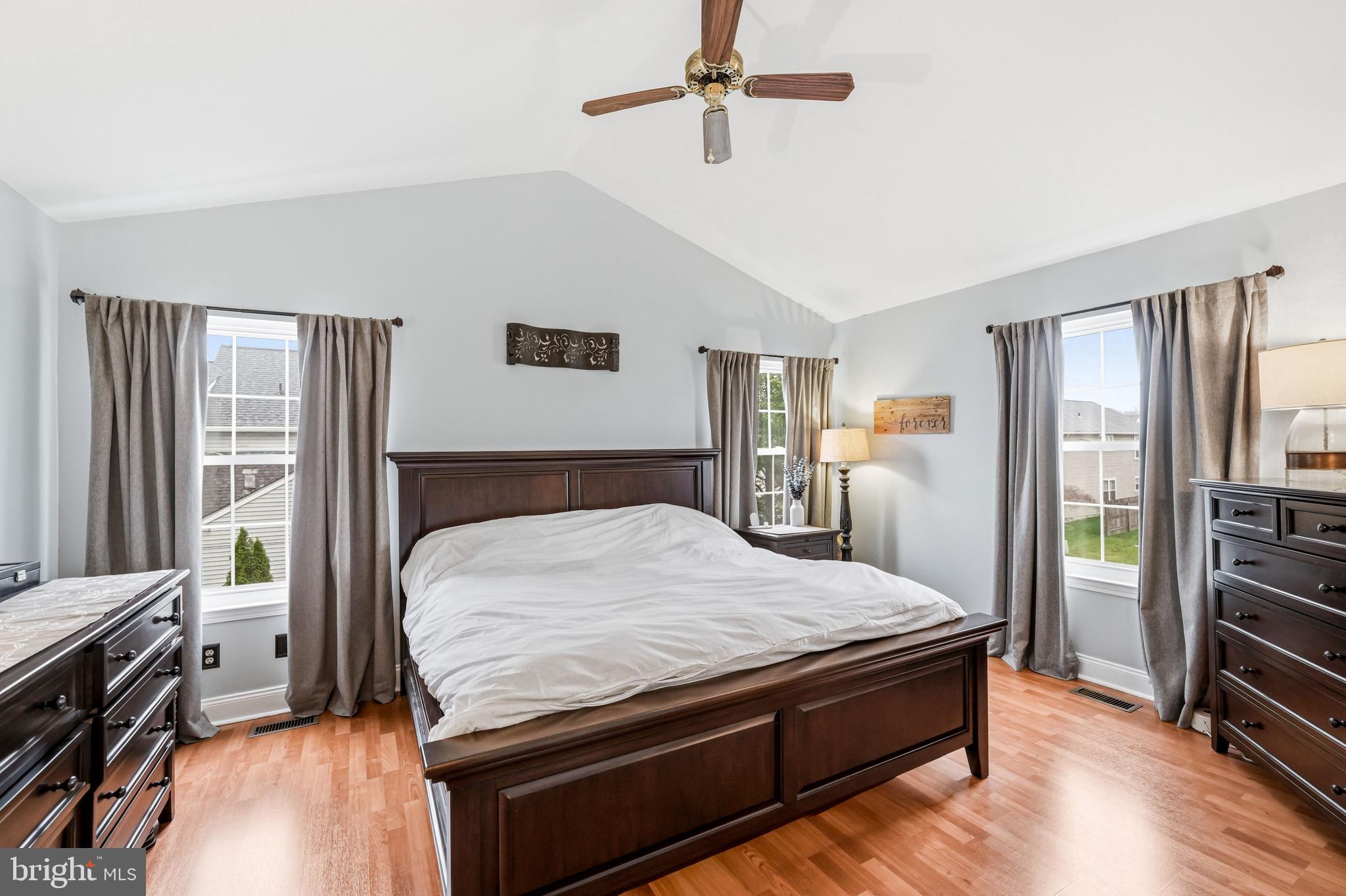 7 Watson Drive Mount Laurel, NJ 08054 - Photo 30 of 42 a bedroom with a bed and wooden floor