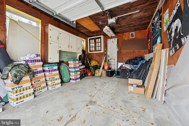 a view of storage and utility room