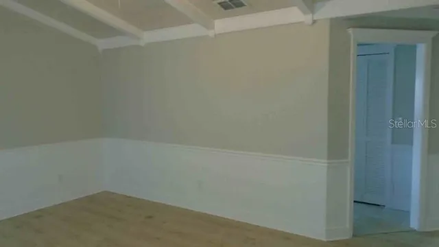 a small space with a window