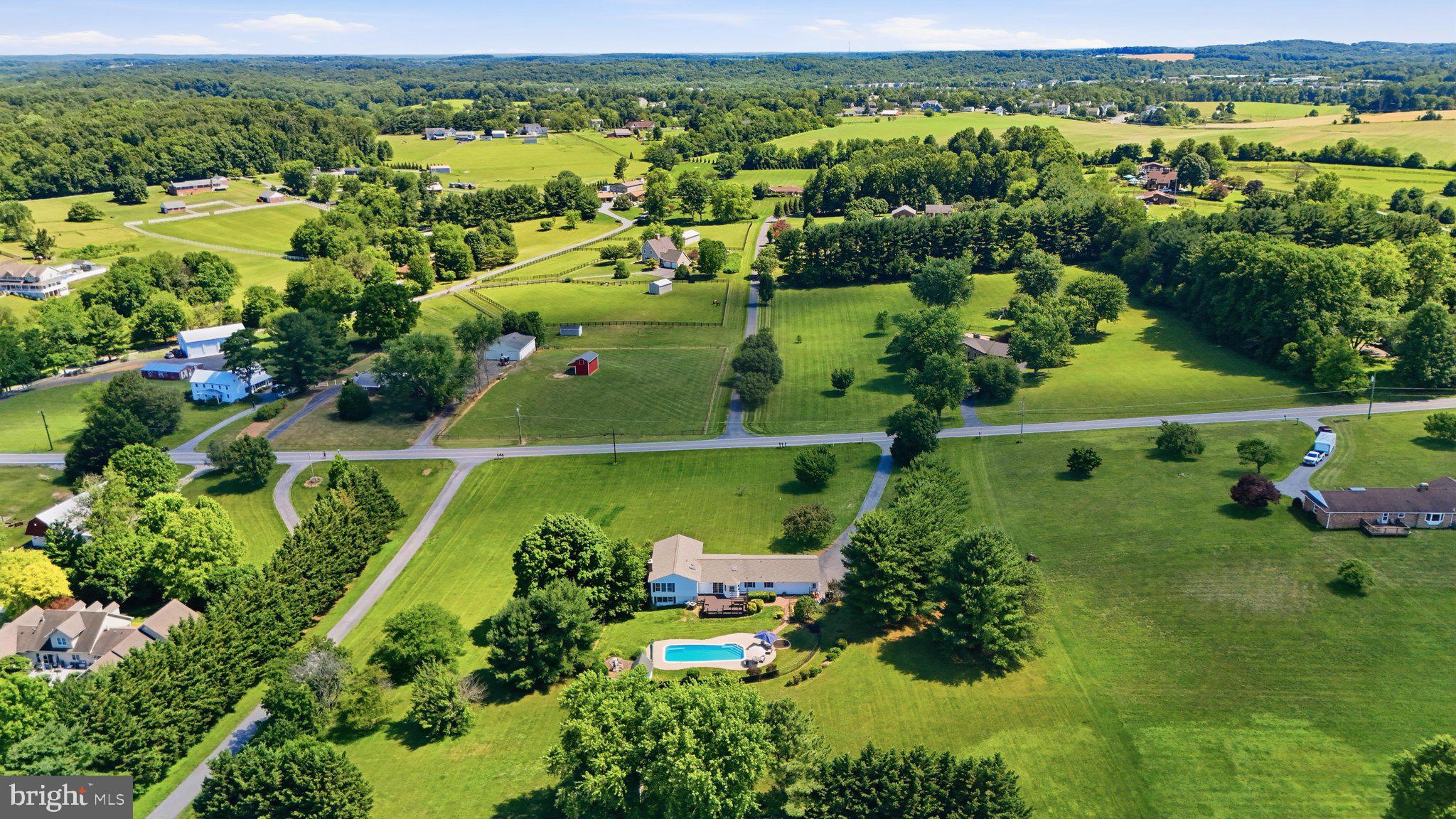 3814 Boteler Road Mount Airy, MD 21771 - Photo 53 of 61 Aerial Back
