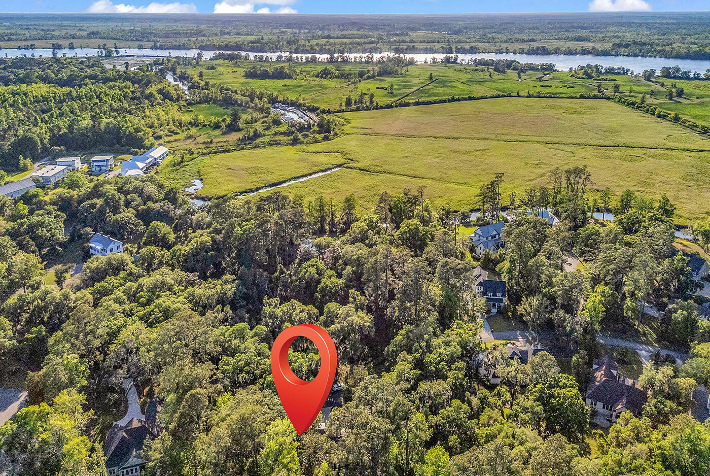 1033 Tuckers Road Pawleys Island, SC 29585 - Photo 53 of 70 Aerial View