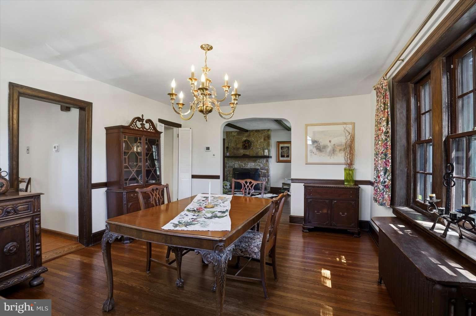 273 Strafford Avenue Wayne, PA 19087 - Photo 11 of 42 a view of a dining room with furniture and wooden floor