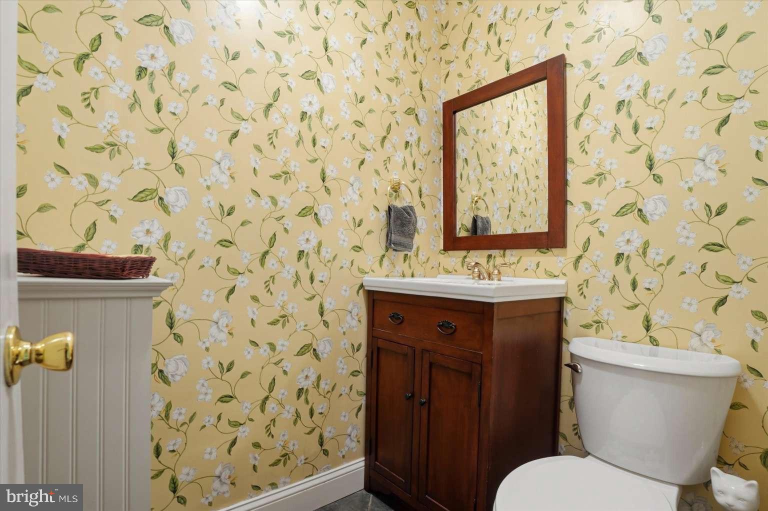273 Strafford Avenue Wayne, PA 19087 - Photo 16 of 42 a bathroom with a toilet sink shower and mirror