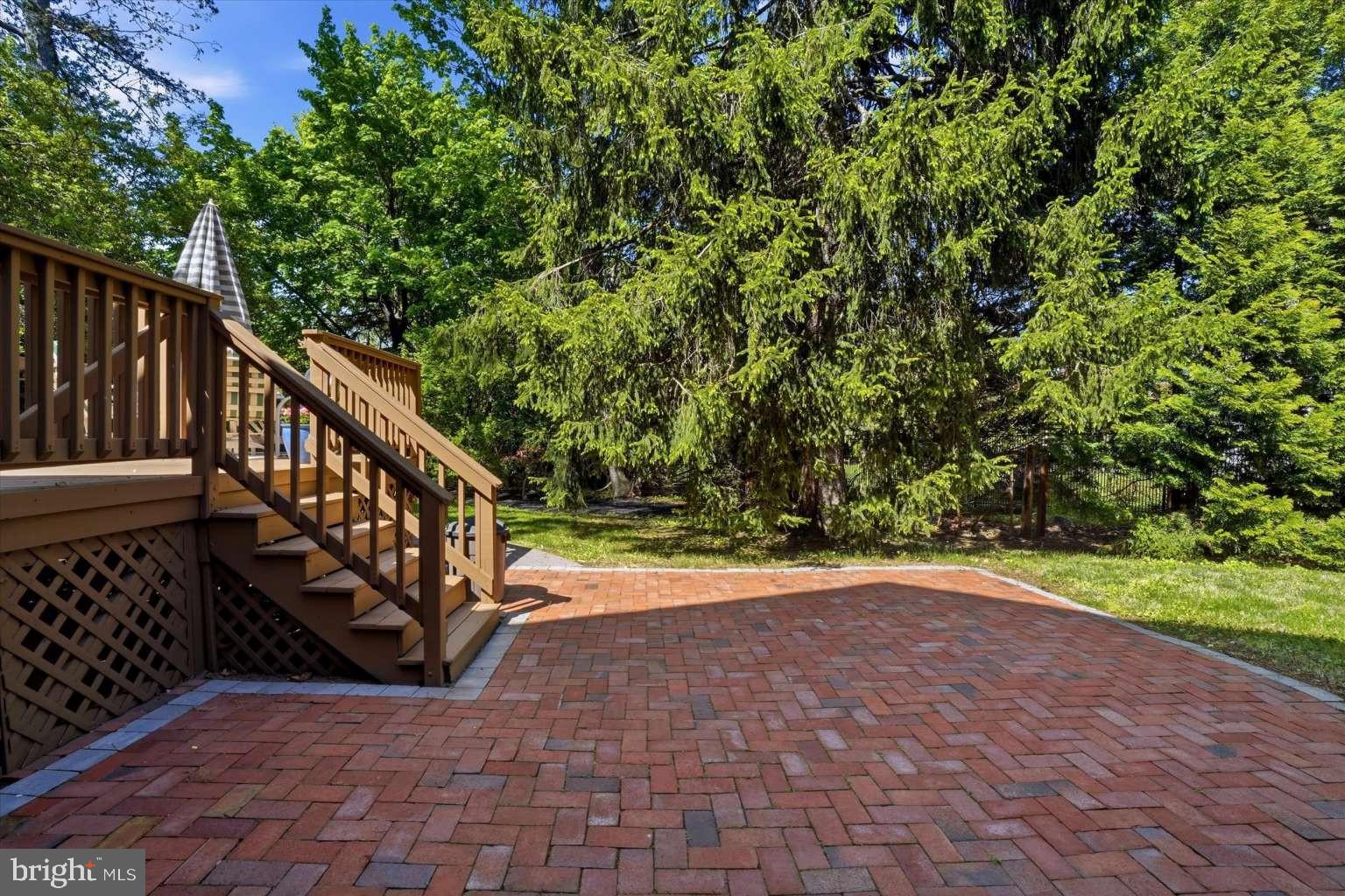273 Strafford Avenue Wayne, PA 19087 - Photo 37 of 42 a view of a deck with a yard