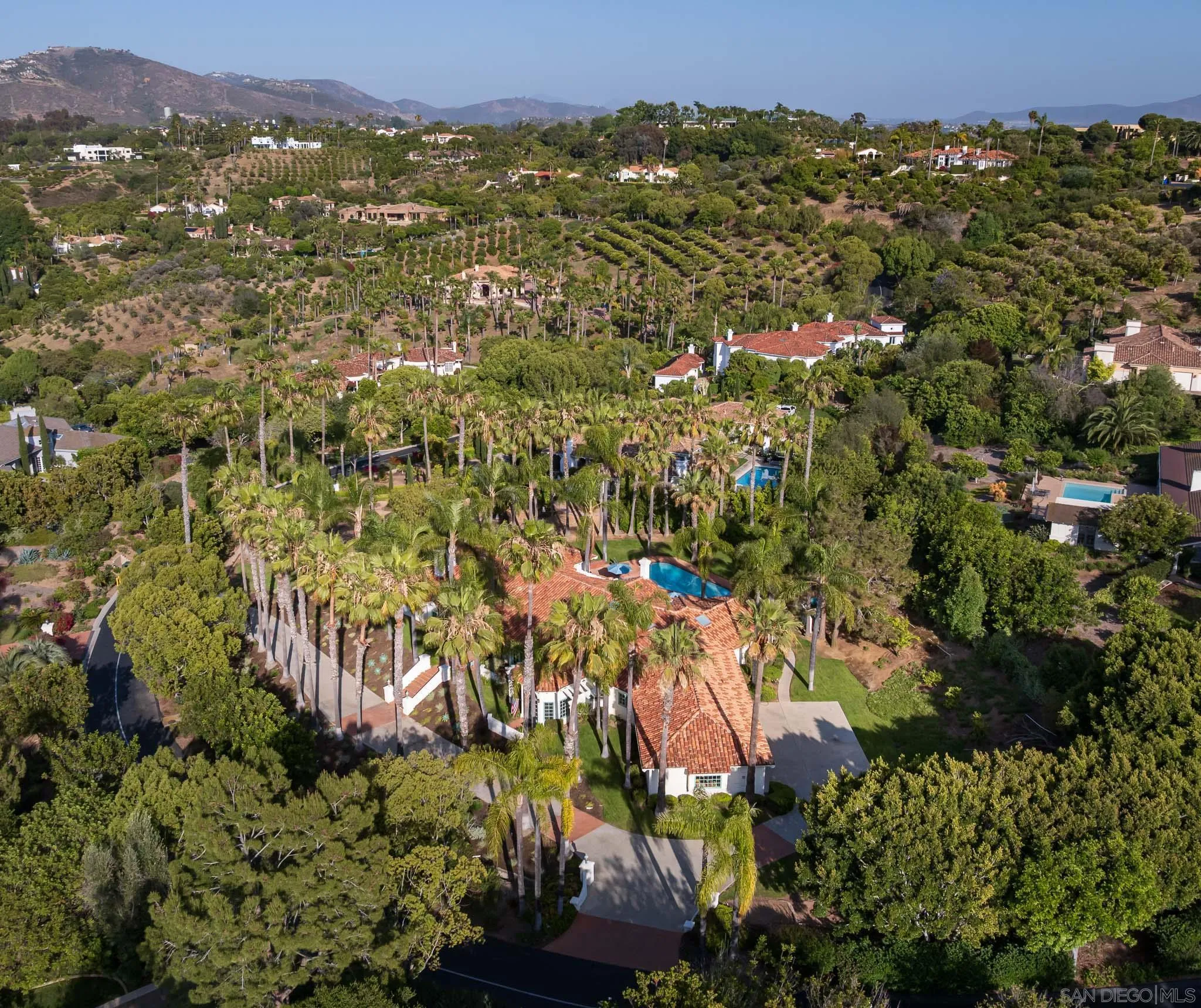 18221 Via Ascenso Rancho Santa Fe, CA 92067 - Photo 36 of 37 a view of a city with mountain view