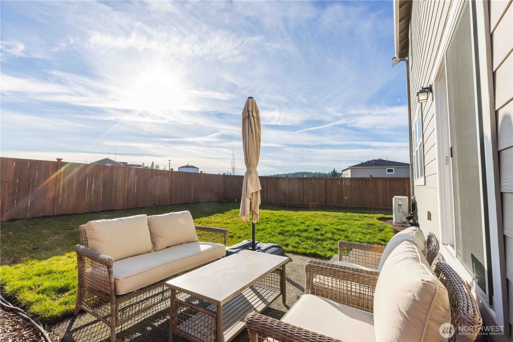 1164 Southwest Pendleton Way Port Orchard, WA 98367 - Photo 20 of 32 a view of a terrace with couches and pool
