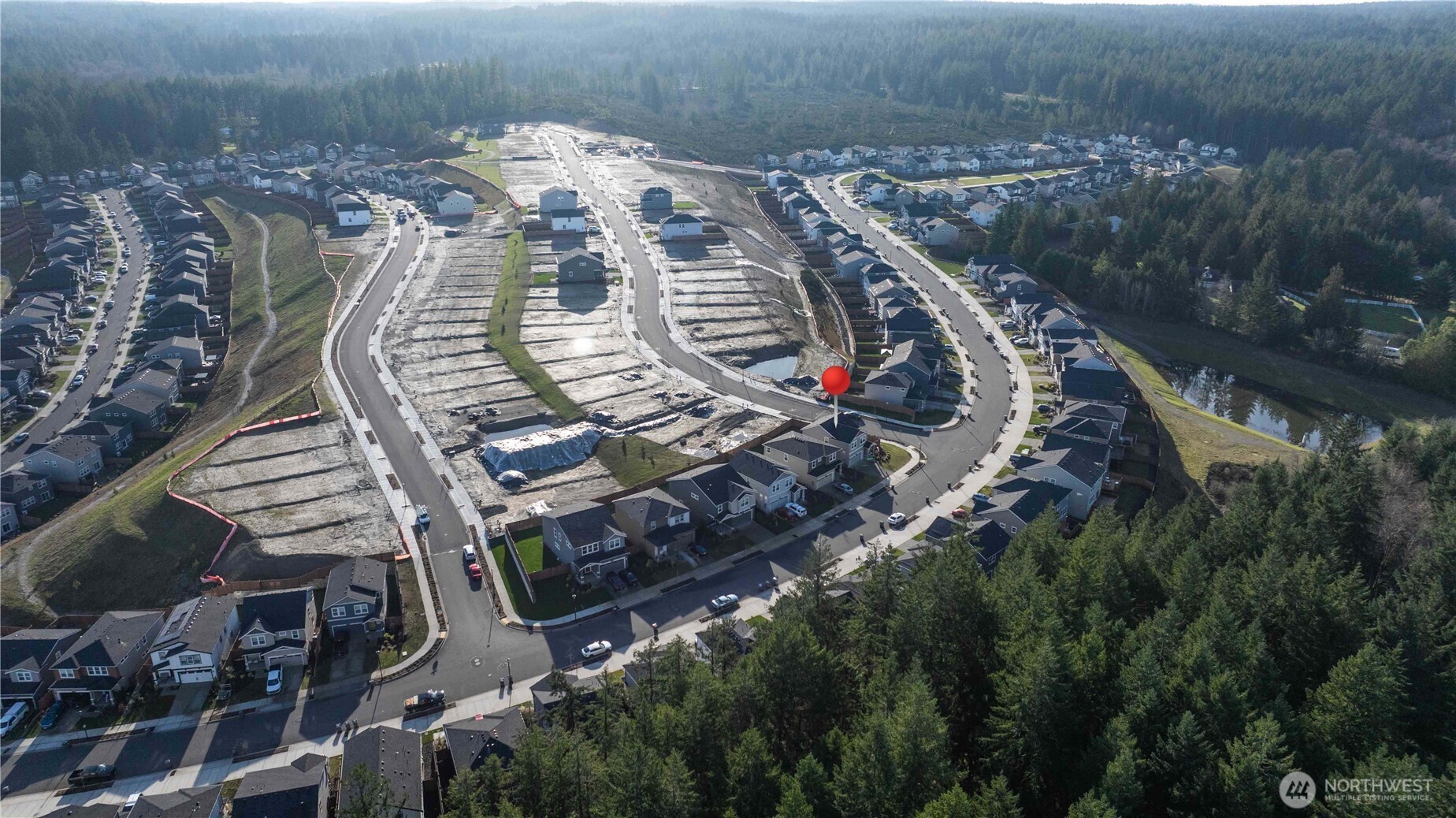 1164 Southwest Pendleton Way Port Orchard, WA 98367 - Photo 27 of 32 a view of a city with tall buildings