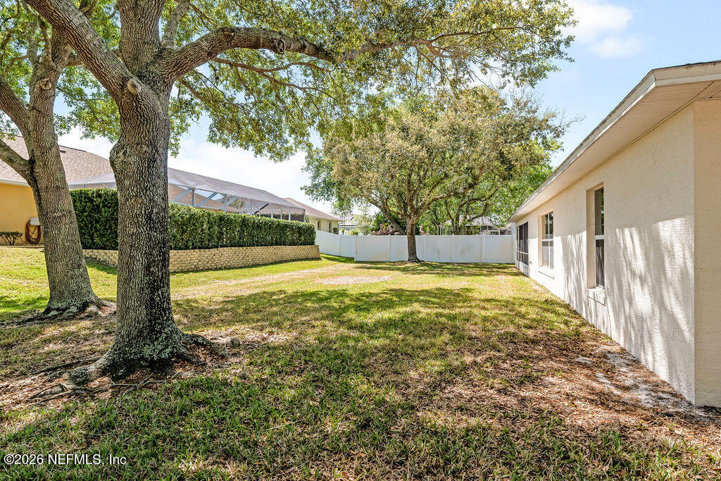 8 Peruvian Lane Ormond Beach, FL 32174 - Photo 29 of 40 a view of backyard with tree