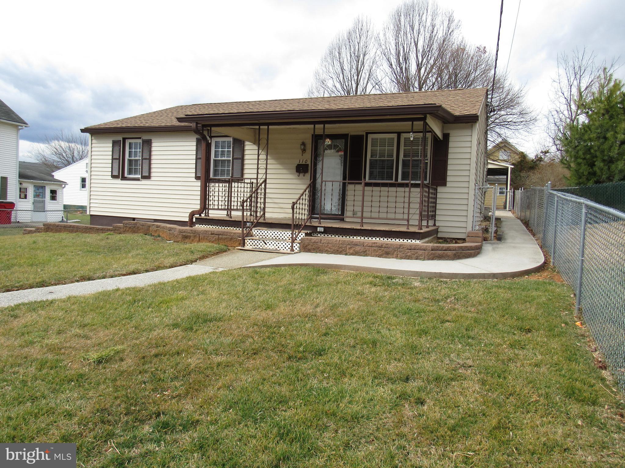 110 West 6th Avenue Ranson, WV 25438 - Photo 4 of 27 a view of a house with backyard and porch