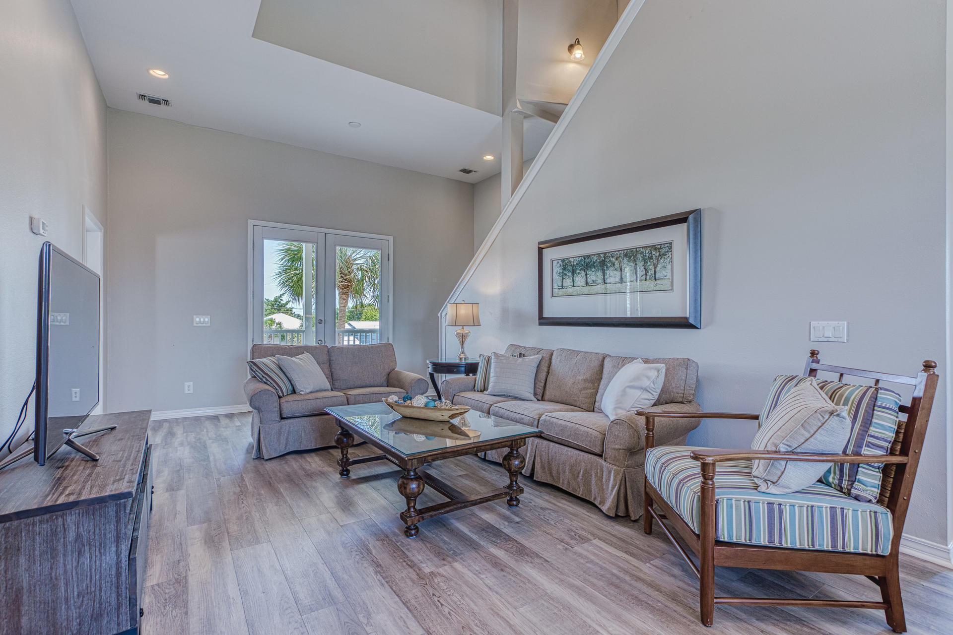 4583 Luke Avenue Destin, FL 32541 - Photo 34 of 86 a living room with furniture and a wooden floor