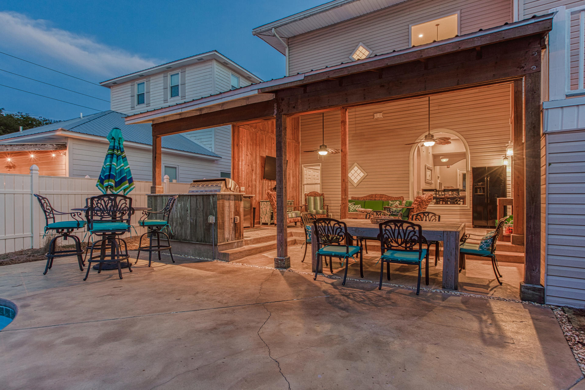 4583 Luke Avenue Destin, FL 32541 - Photo 68 of 86 a view of a dinning table and chairs in the room