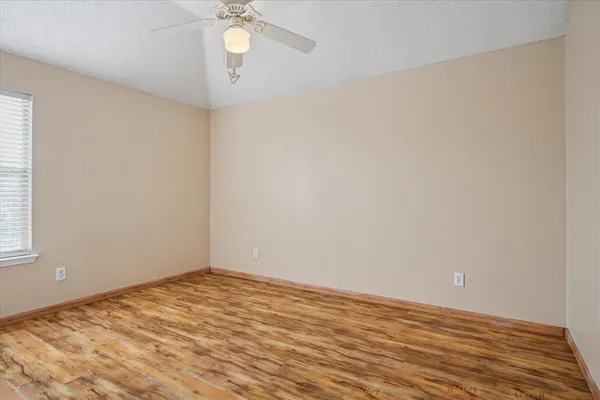 wooden floor in an empty room