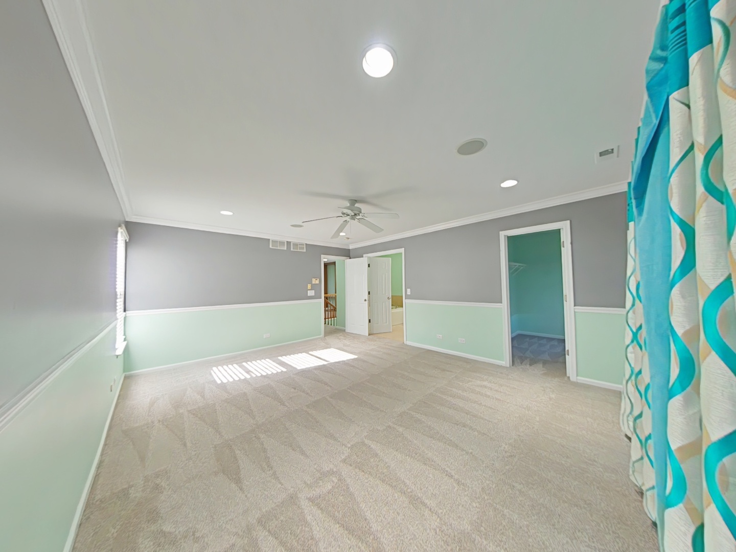 848 Station Boulevard Aurora, IL 60504 - Photo 9 of 12 a view of an empty room with window and a bathroom