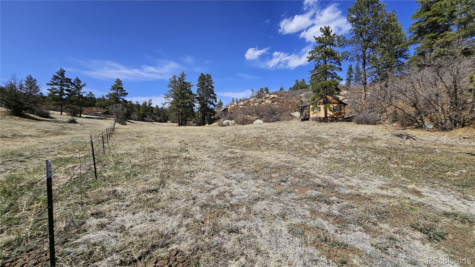 337 Rancho La Weston, CO 81091 - Photo 4 of 19 a view of a dry yard with a tree