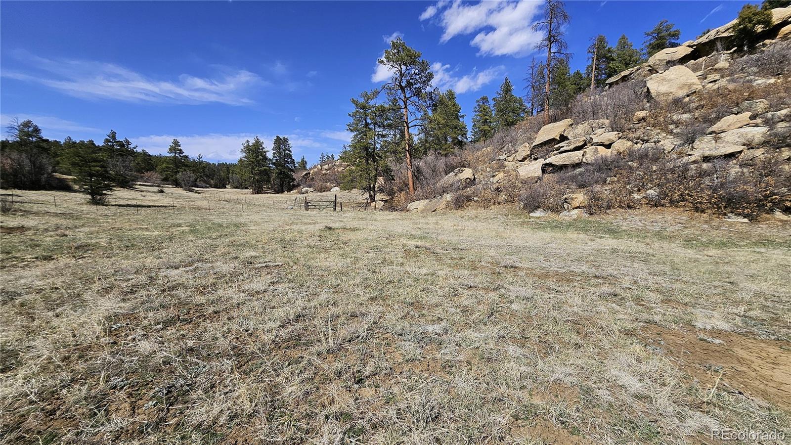 337 Rancho La Weston, CO 81091 - Photo 8 of 19 a view of a dry yard with wooden fence