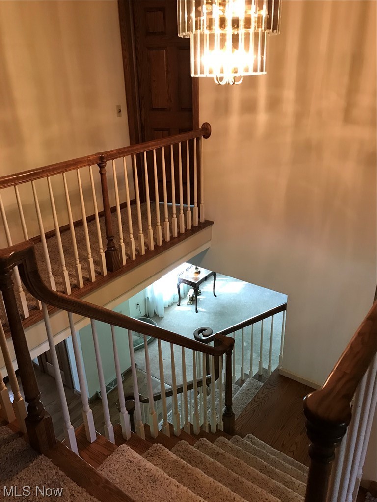 3575 Easy Street Canfield, OH 44406 - Photo 13 of 26 Split Level staircase with 2 entries