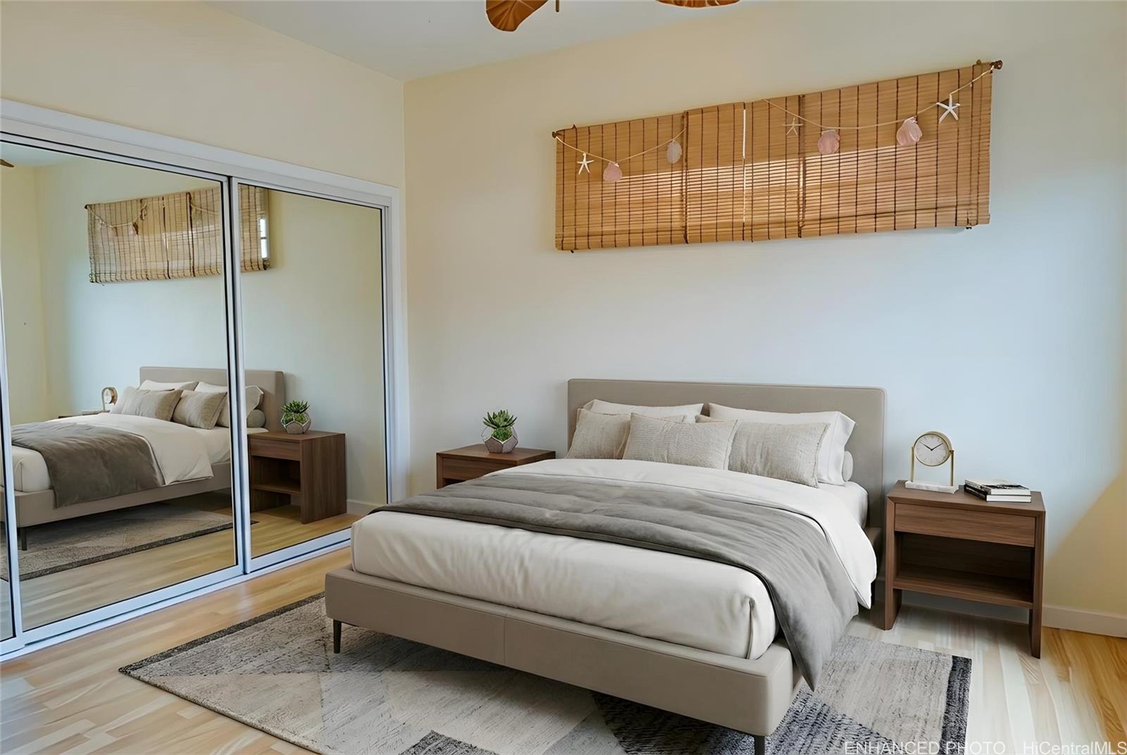 4026 Harding Avenue Honolulu, HI 96816 - Photo 11 of 18 a bedroom with a bed and a couch