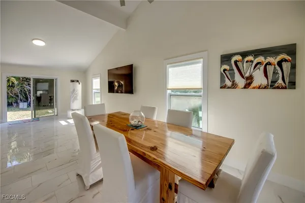 a view of a workspace with furniture