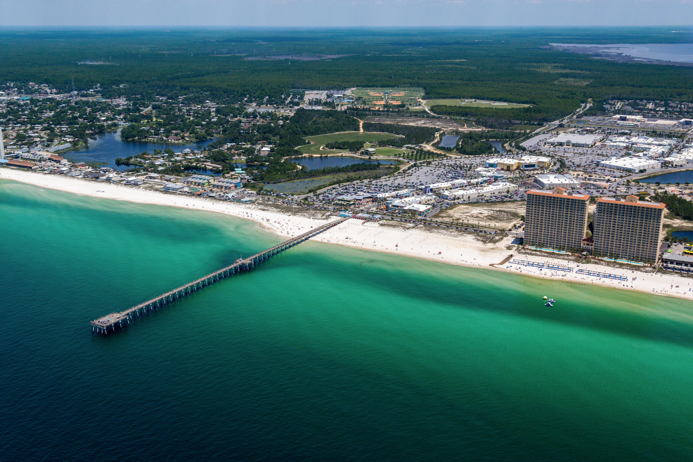 15817 Front Beach Road, Unit 2304 Panama City Beach, FL 32413 - Photo 18 of 19 Aerial of Calypso I and II