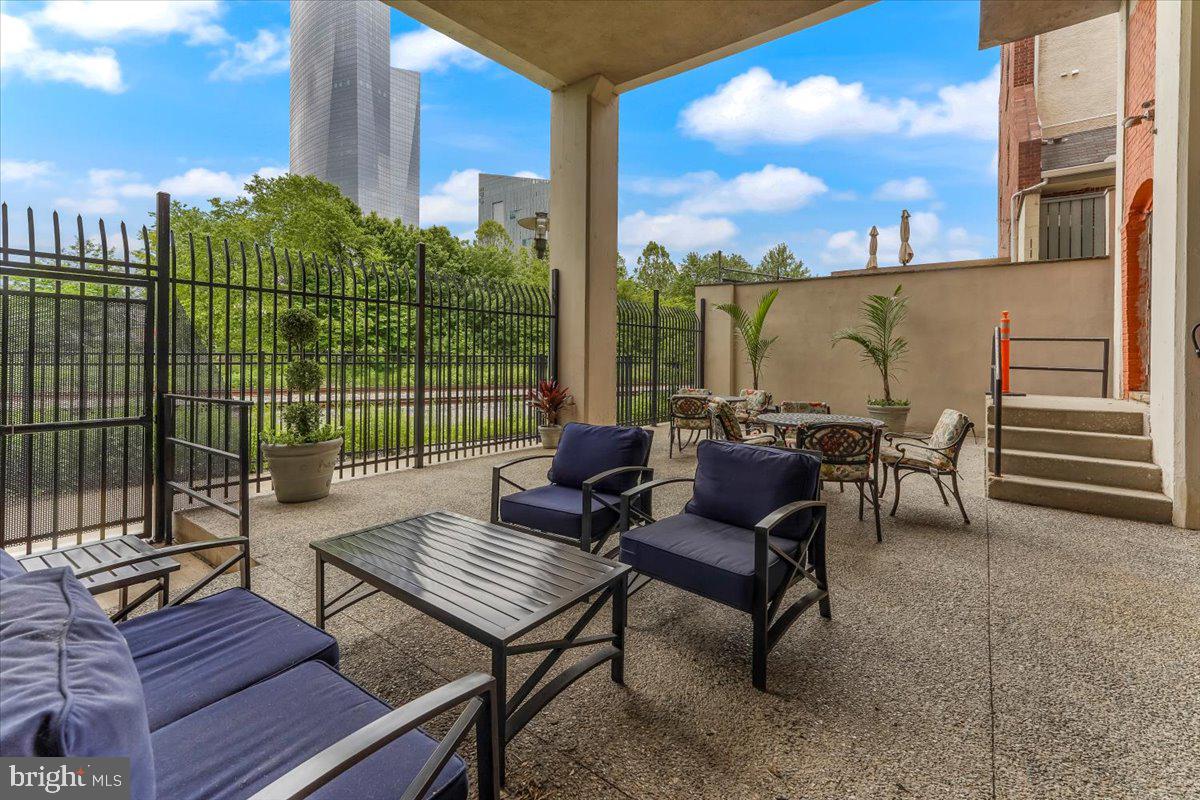 2429 Locust Street, Unit 306 Philadelphia, PA 19103 - Photo 29 of 37 Outdoor patio area