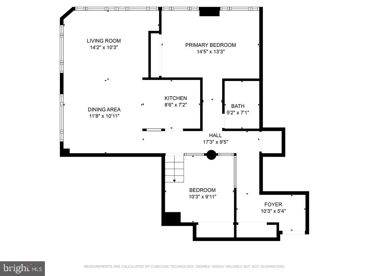 2429 Locust Street, Unit 306 Philadelphia, PA 19103 - Photo 32 of 37 Floor Plan
