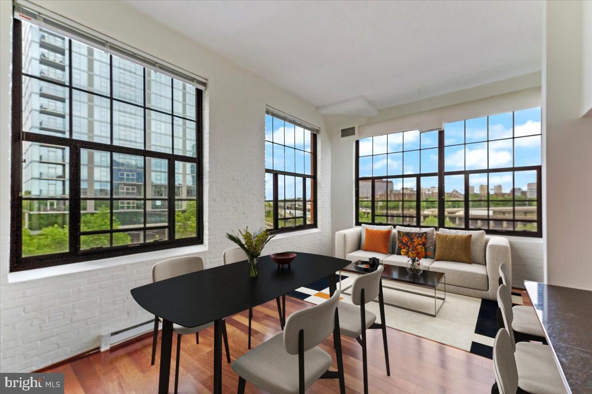 2429 Locust Street, Unit 306 Philadelphia, PA 19103 - Photo 6 of 37 Virtually staged living/dining