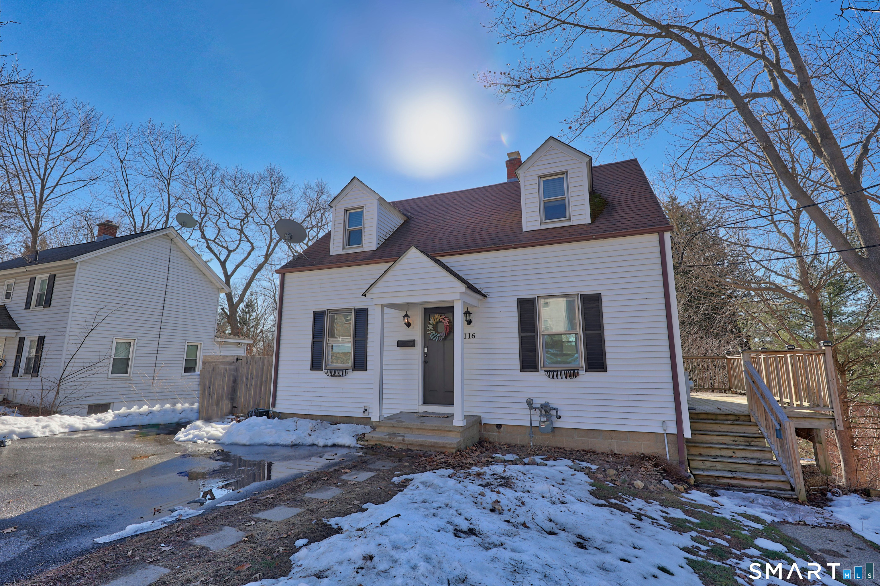 116 Hillside Avenue Torrington, CT 06790 - Photo 3 of 40 a front view of a house with a yard