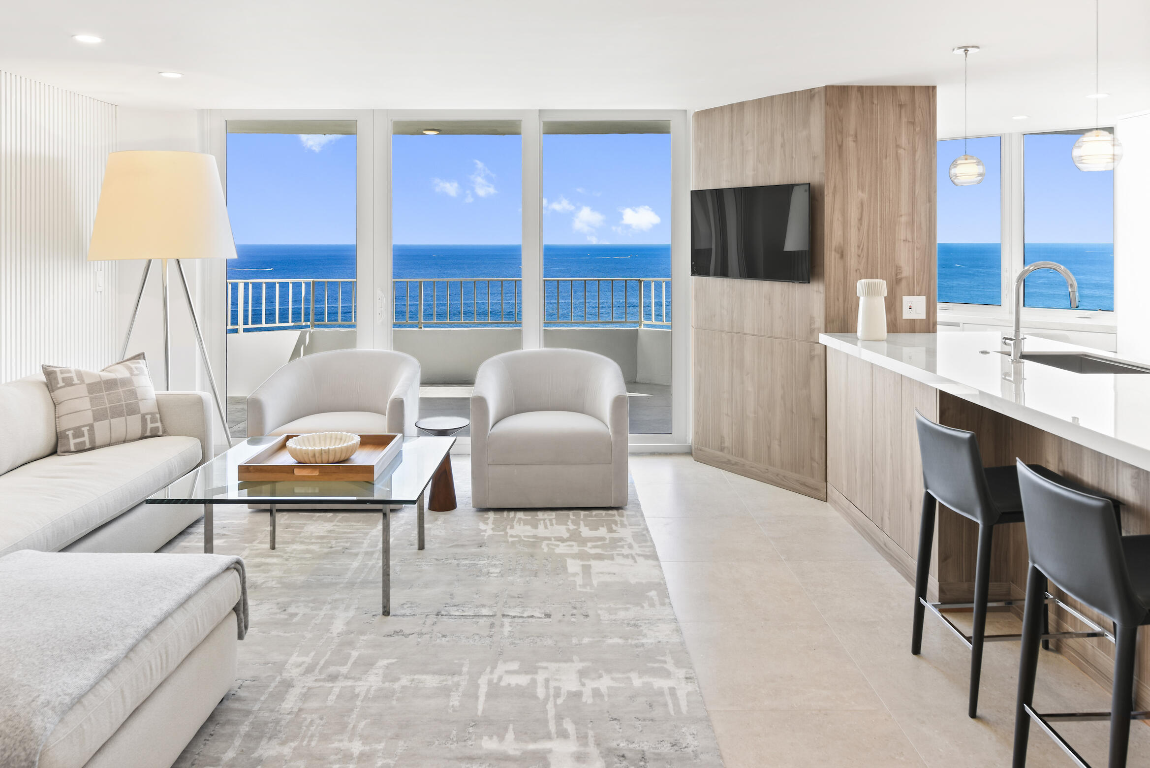 500 South Ocean Boulevard, Unit PH6 Boca Raton, FL 33432 - Photo 1 of 44 Living Room