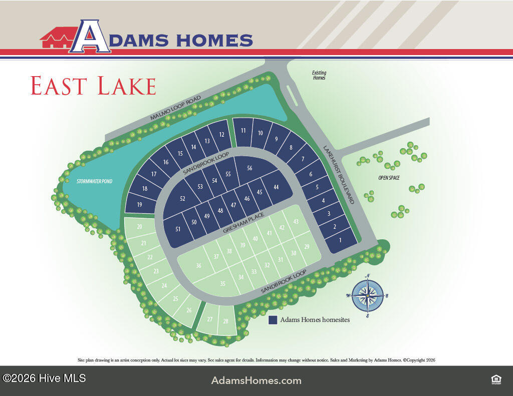 2121 Sandbrook Loop Leland, NC 28451 - Photo 30 of 33 Home is located on LOT 6