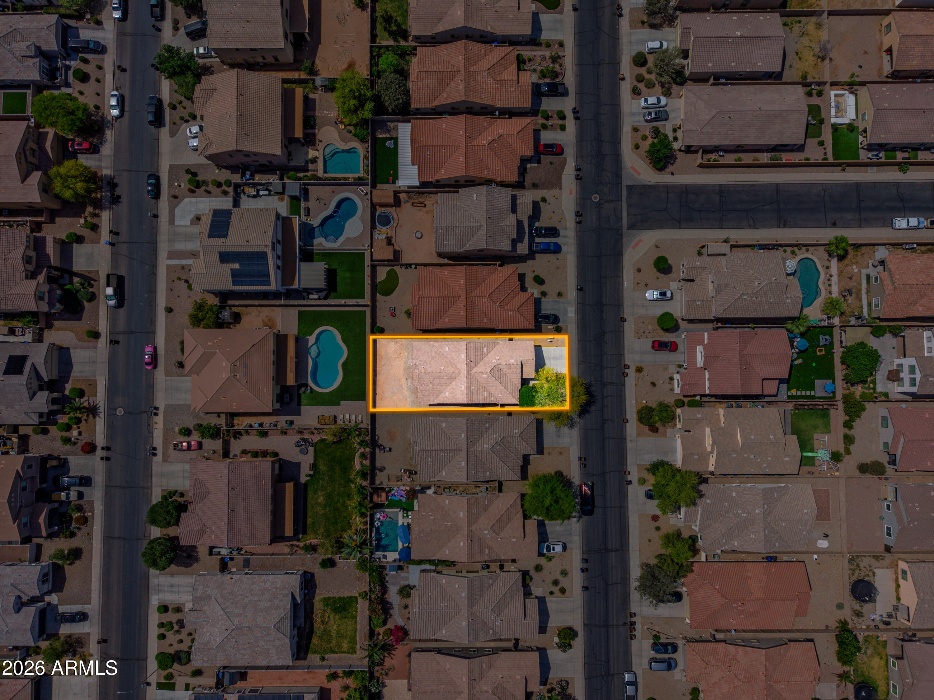 38061 West Merced Street Maricopa, AZ 85138 - Photo 45 of 49 an aerial view of multiple houses