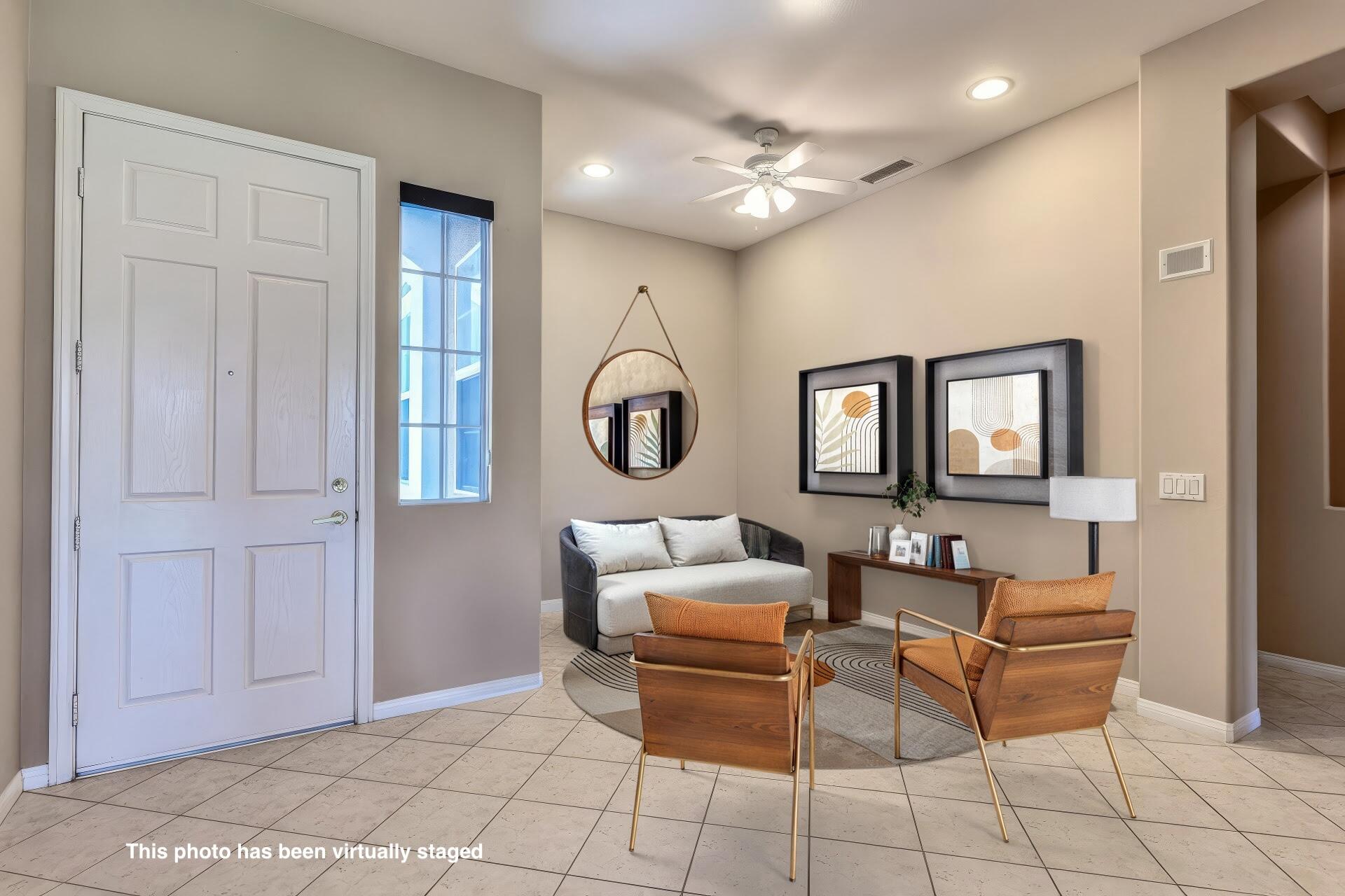 80538 Knightswood Road Indio, CA 92201 - Photo 6 of 32 a living room with furniture and a window