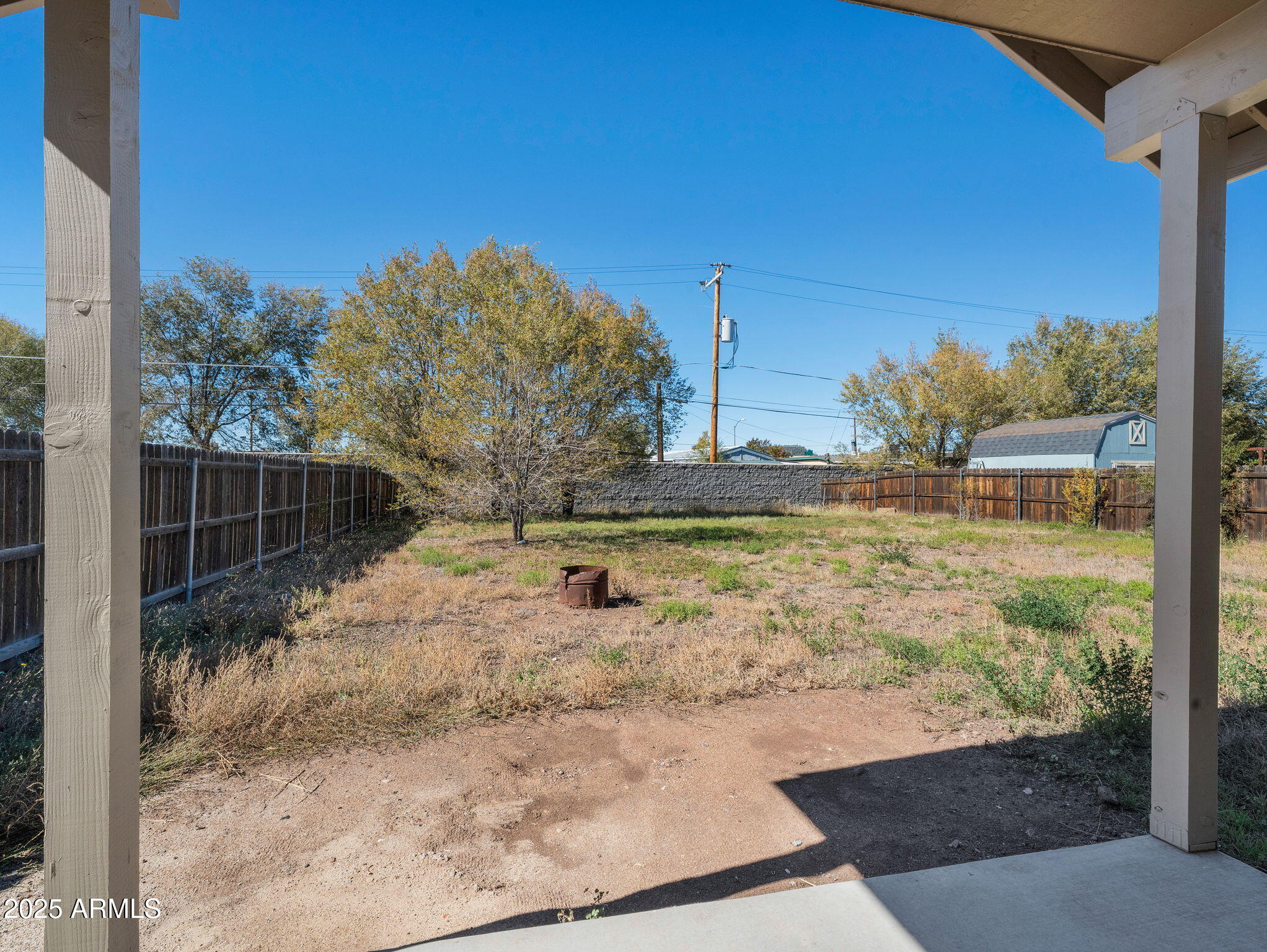 907 Quarter Horse Road Williams, AZ 86046 - Photo 22 of 26 a view of a backyard