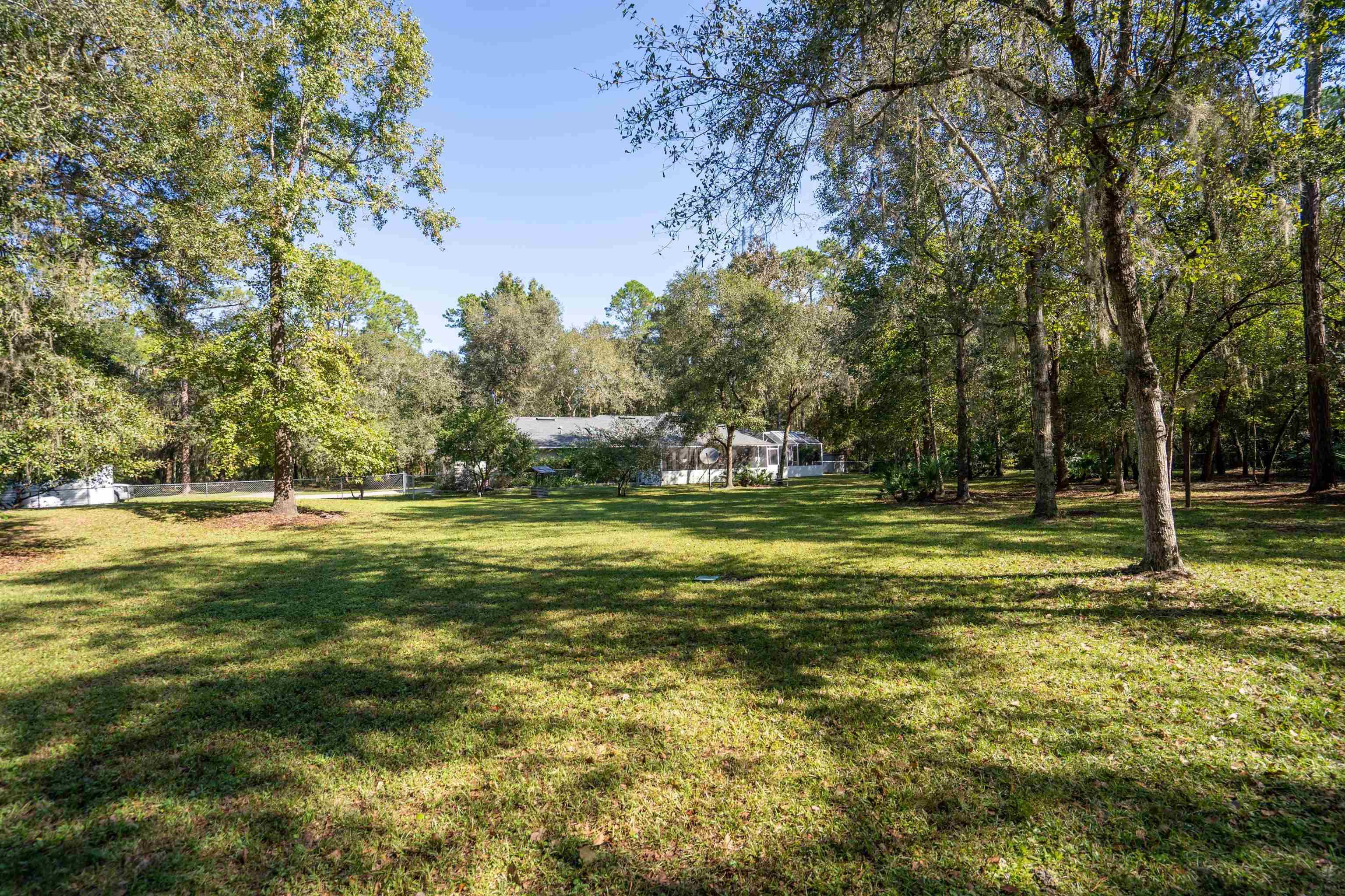 5525 St Ambrose Church Road Elkton, FL 32033 - Photo 34 of 66 a view of a swimming pool with a large trees