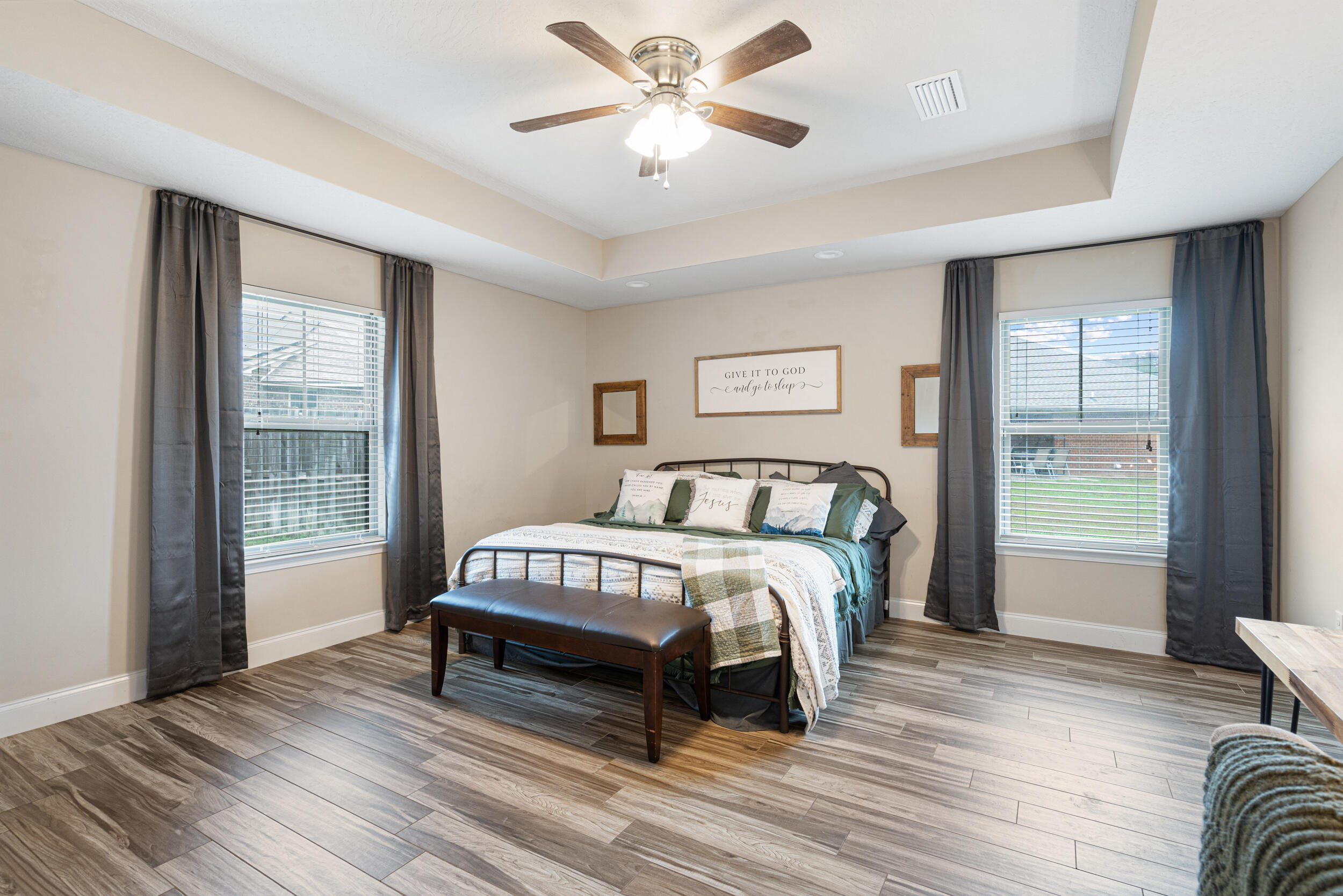 4646 Chanan Drive Crestview, FL 32539 - Photo 17 of 56 a spacious bedroom with a bed and a window