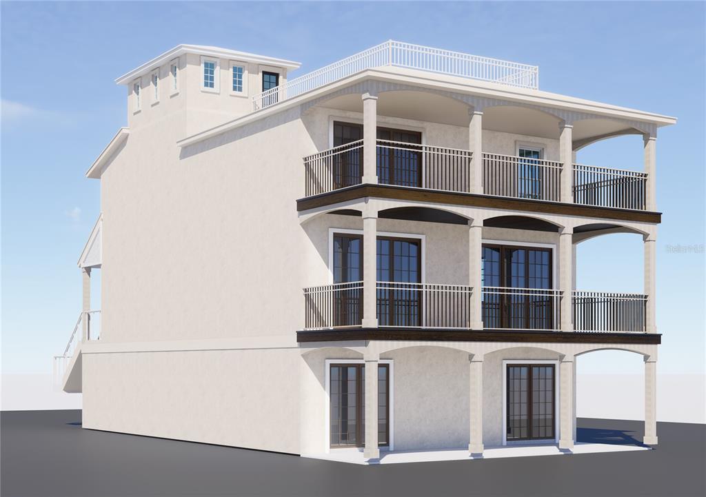 6415 Marbella Boulevard Apollo Beach, FL 33572 - Photo 13 of 14 a front view of a house with balcony