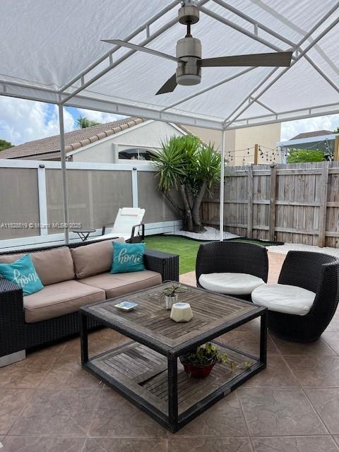 1988 Southeast 12th Street Homestead, FL 33035 - Photo 31 of 44 a outdoor living space with patio furniture