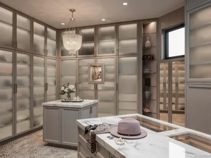 a living room with furniture a chandelier and a dining table