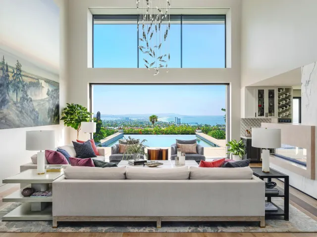 a view of a entryway of the house