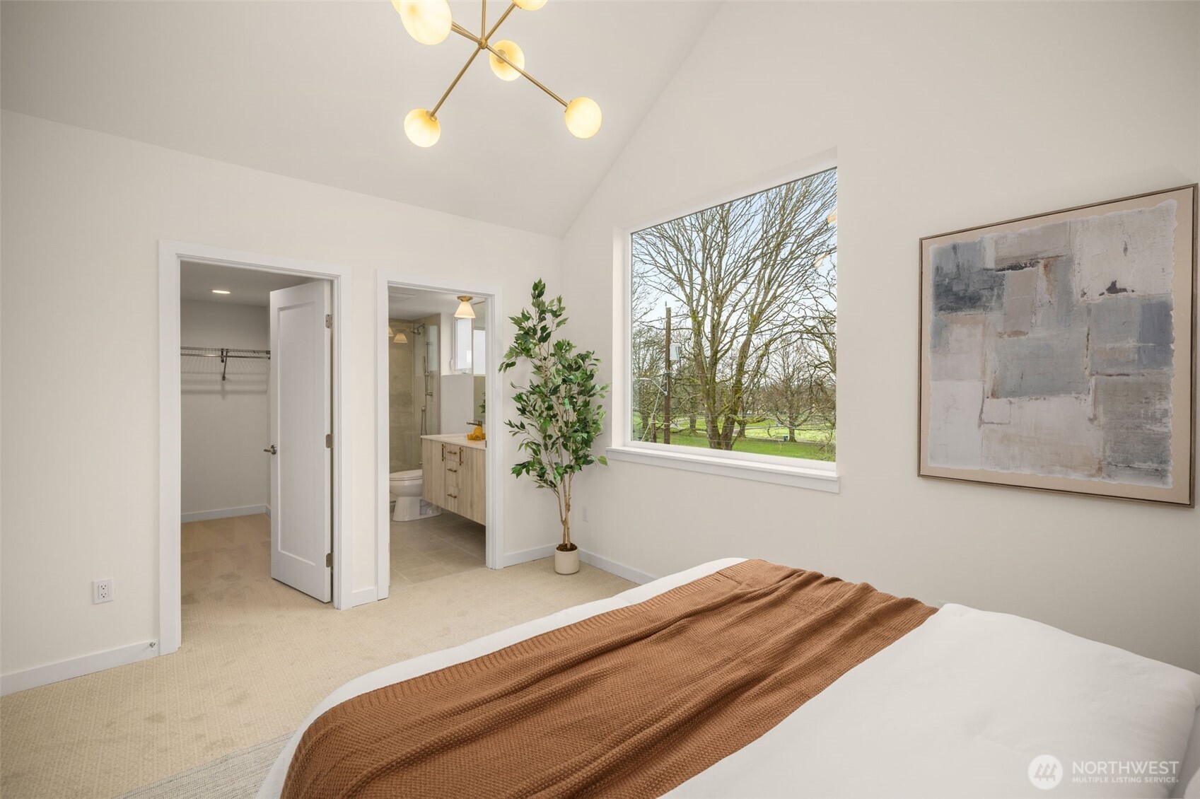 3914 South Juneau Street Seattle, WA 98118 - Photo 21 of 32 a bedroom with a bed and a window