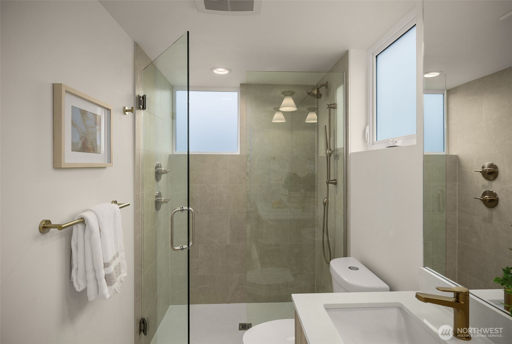 3914 South Juneau Street Seattle, WA 98118 - Photo 24 of 32 a bathroom with a shower and a toilet