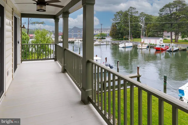 a view of swimming pool from a balcony
