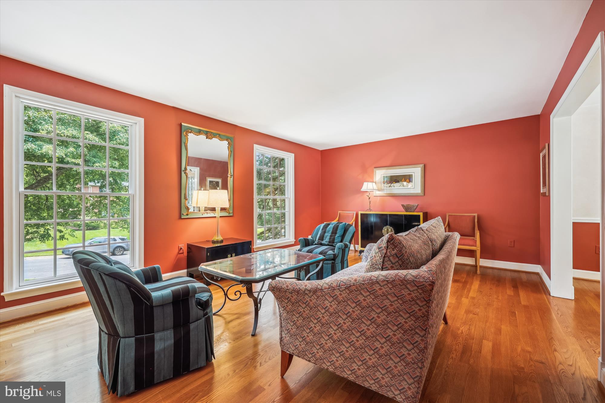7212 Old Gate Road Rockville, MD 20852 - Photo 7 of 50 a living room with furniture and floor to ceiling windows