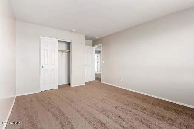 a view of empty room