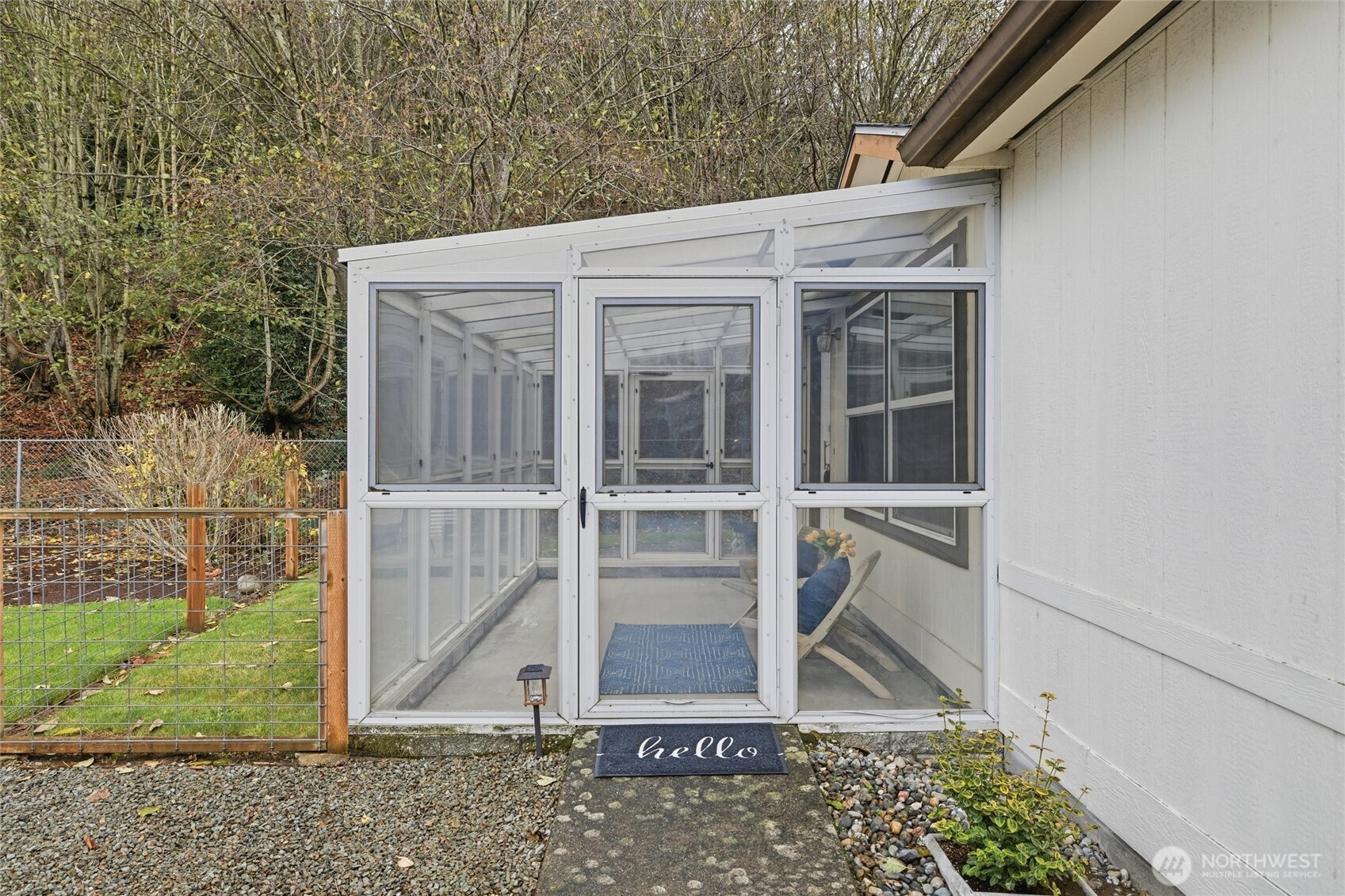 579 Lupine Lane, Unit 16 Burlington, WA 98233 - Photo 6 of 37 a view of a wooden door