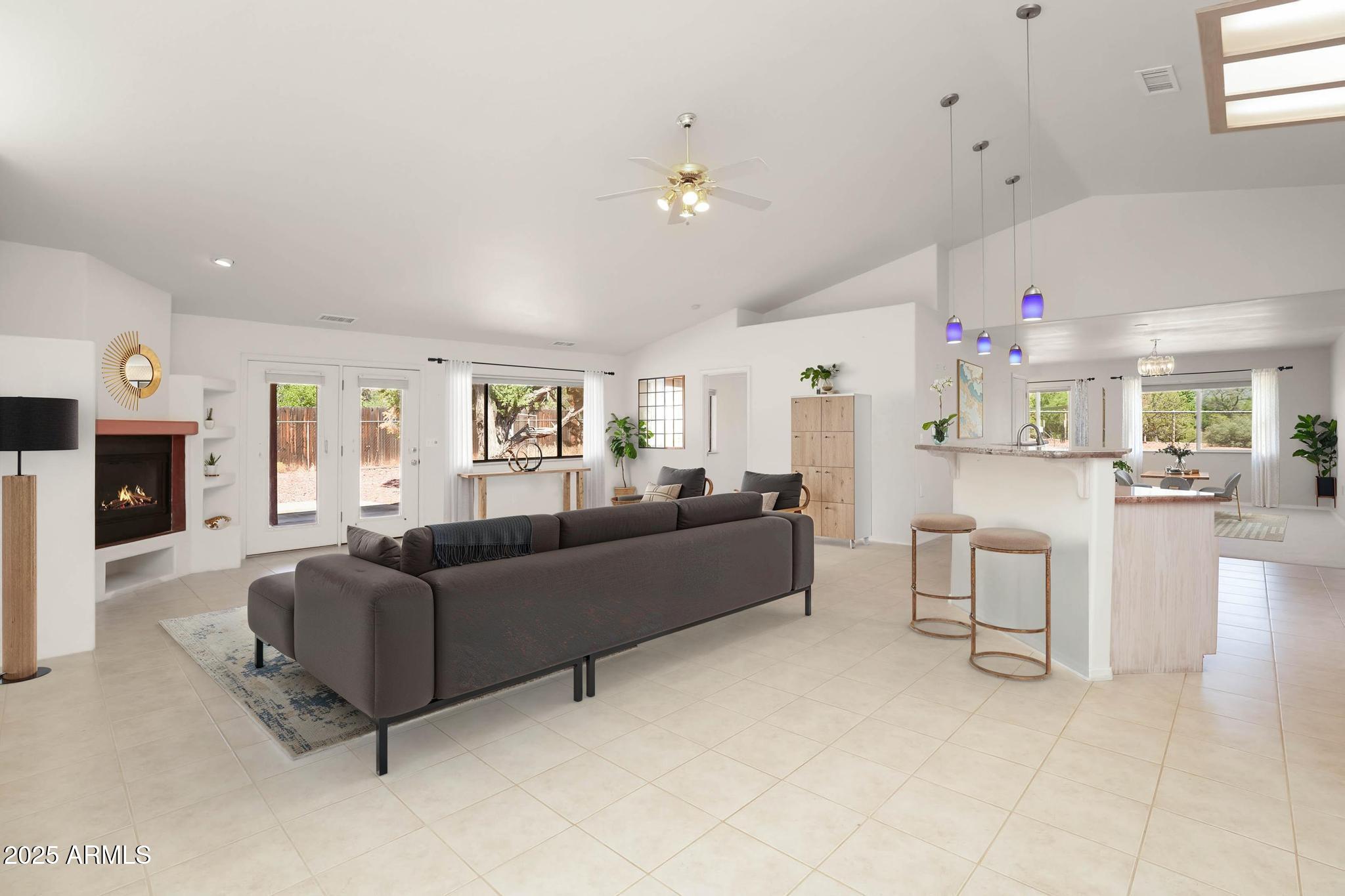 285 Mission Road Sedona, AZ 86336 - Photo 3 of 49 Virtually Staged Living Room